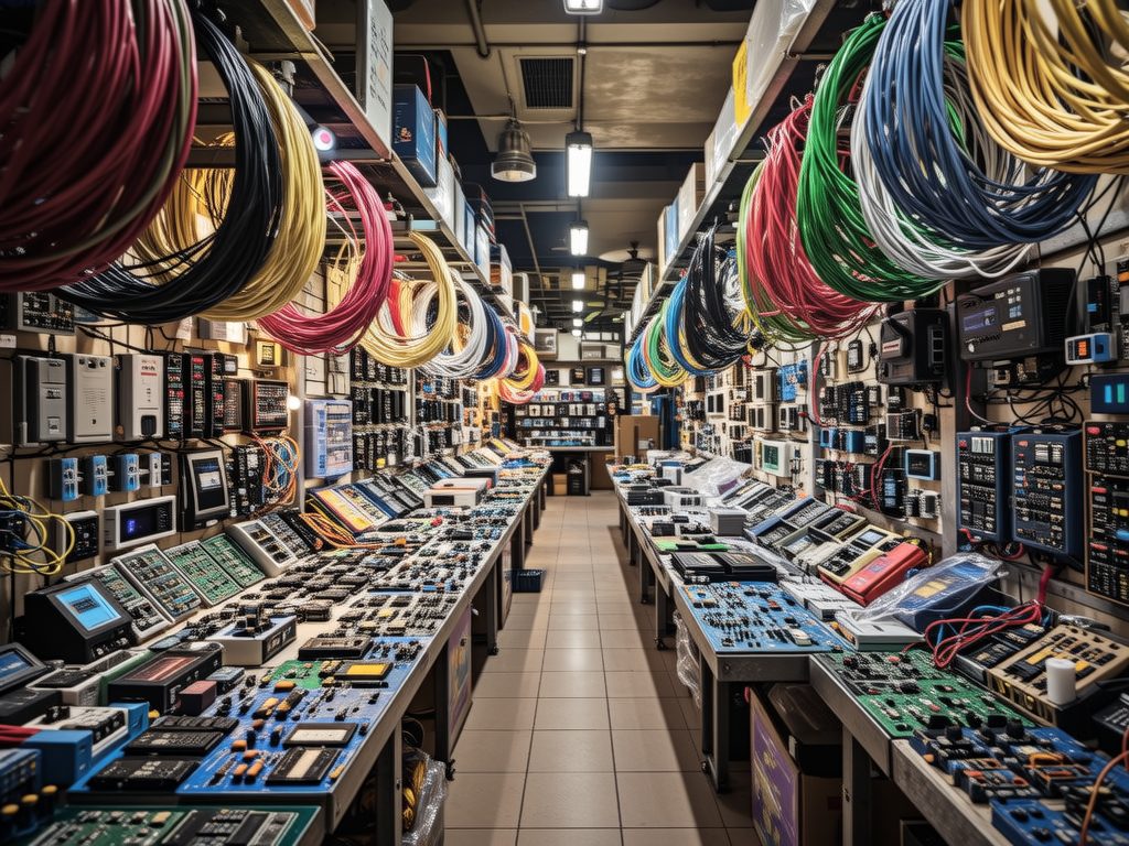 Guide explaining electronic components in Huaqiangbei