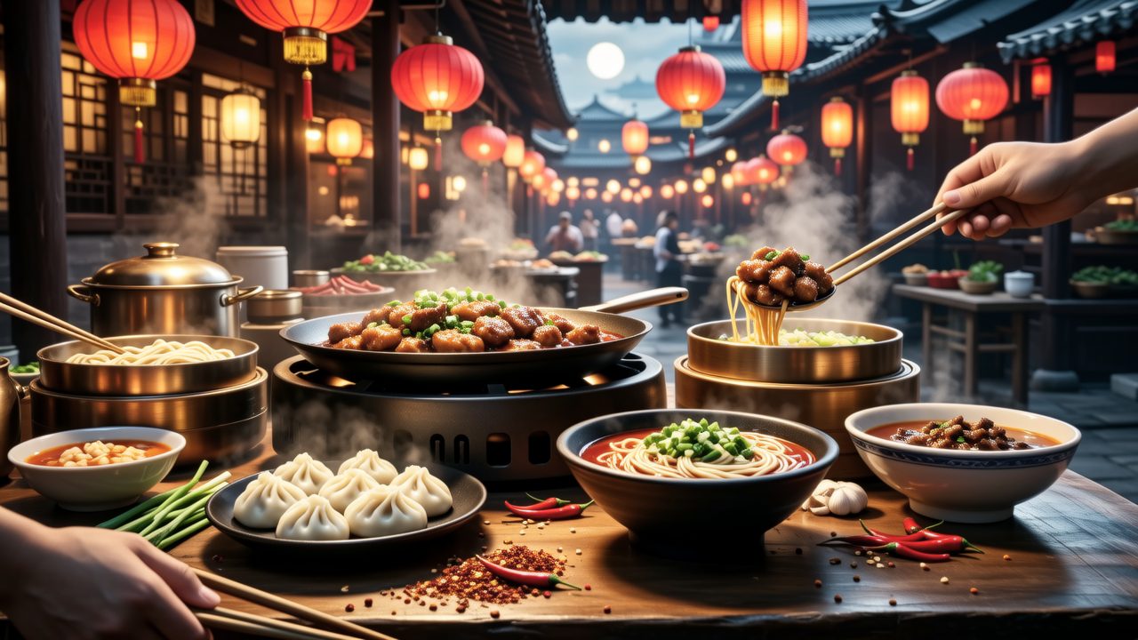 A local food market experience