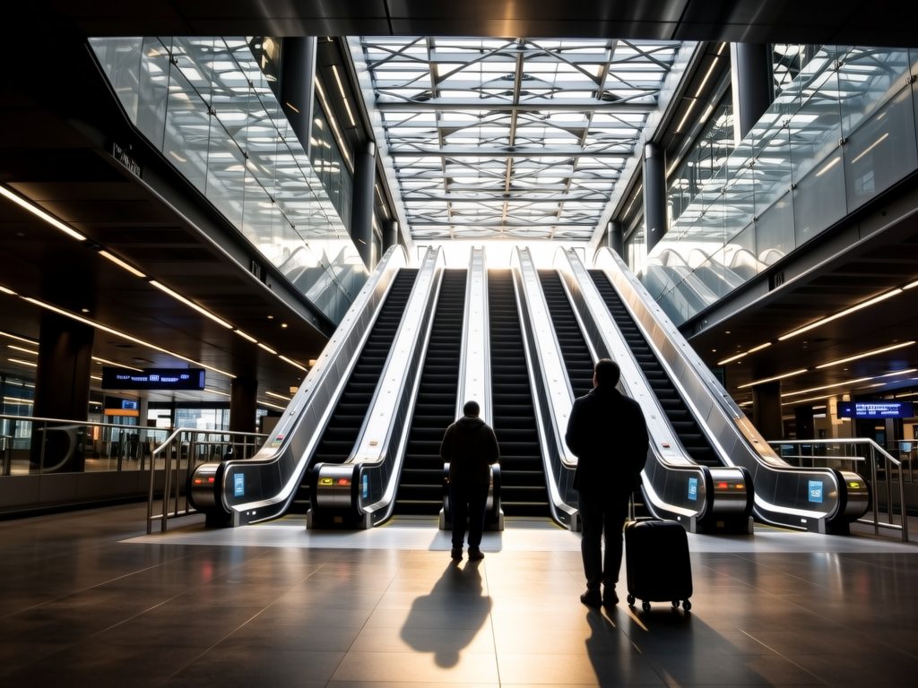 Travelers arriving in China